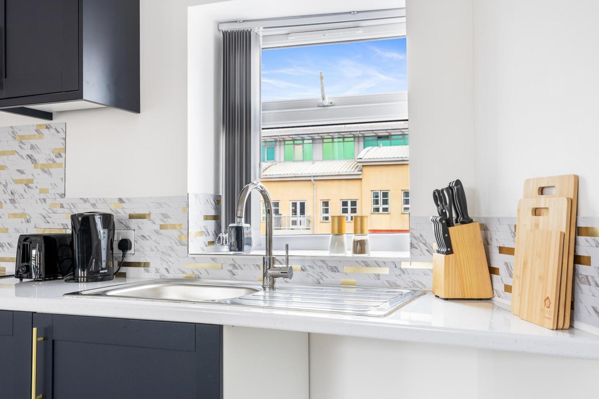 Boutique Family Apartment In Jewellery Quarter For 6 Birmingham Exterior foto
